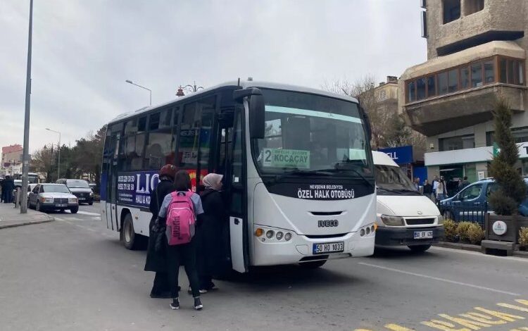 Nevşehir’de otobüs güzergahları değişti Nevşehir’de otobüs güzergahları değişti