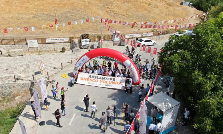 Malatya’da Arslantepe’den pedal çevirdiler