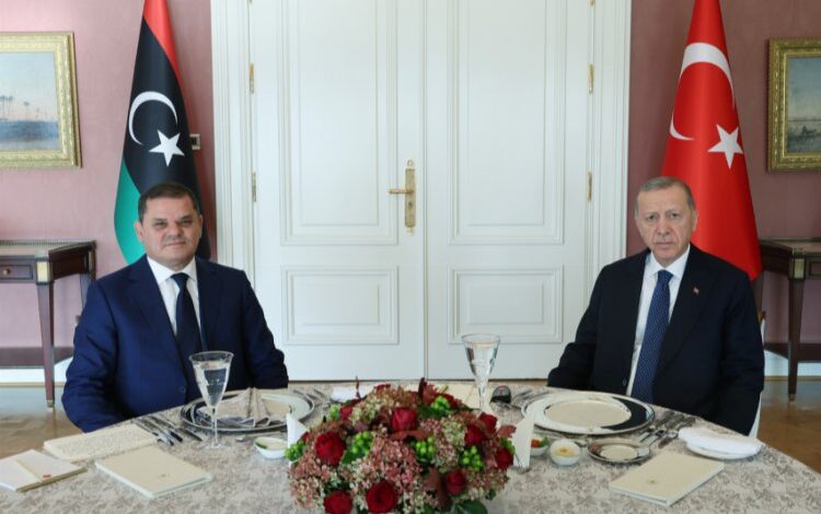 Libya Başbakanı’nı Vahdettin Köşkü’nde ağırladı Libya Başbakanı’nı Vahdettin Köşkü’nde ağırladı
