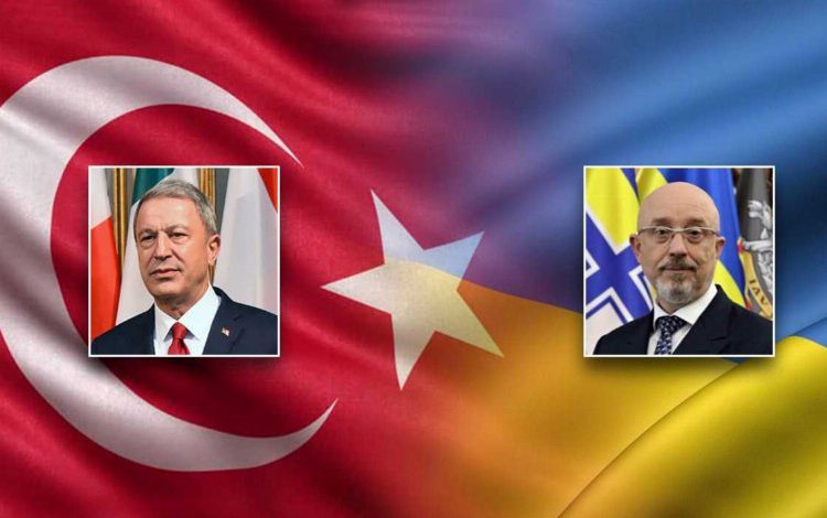 Bakar Akar, Ukraynalı mevkidaşıyla görüştü Bakar Akar, Ukraynalı mevkidaşıyla görüştü