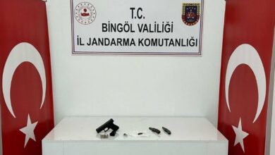 Bingöl’de uyuşturucu ve silah ele geçirildi