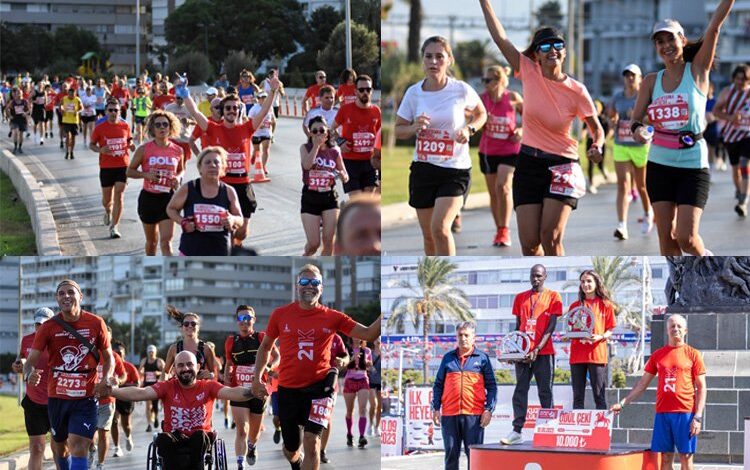 İzmir için koştular, ödülleri kaptılar