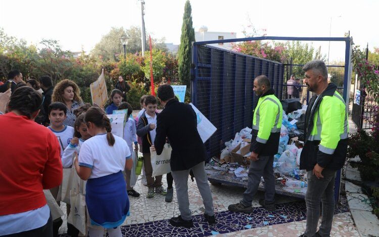 Bodrum’da ambalaj takası etkinliği