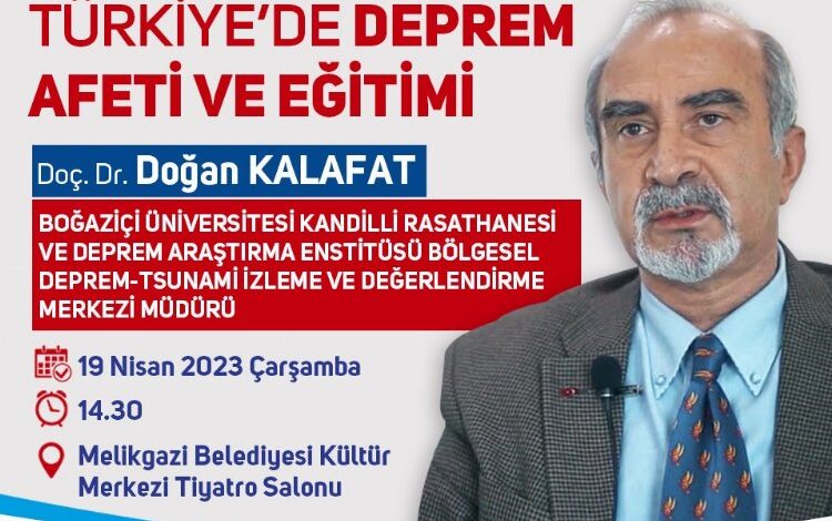 Kayseri Melikgazi’de deprem seminerleri sürüyor Kayseri Melikgazi’de deprem seminerleri sürüyor