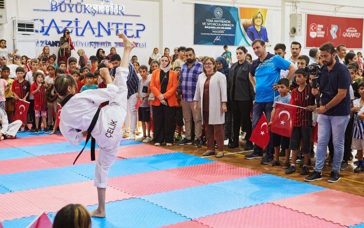 Gaziantep’te yaz spor okullarına yoğun ilgi Gaziantep’te yaz spor okullarına yoğun ilgi