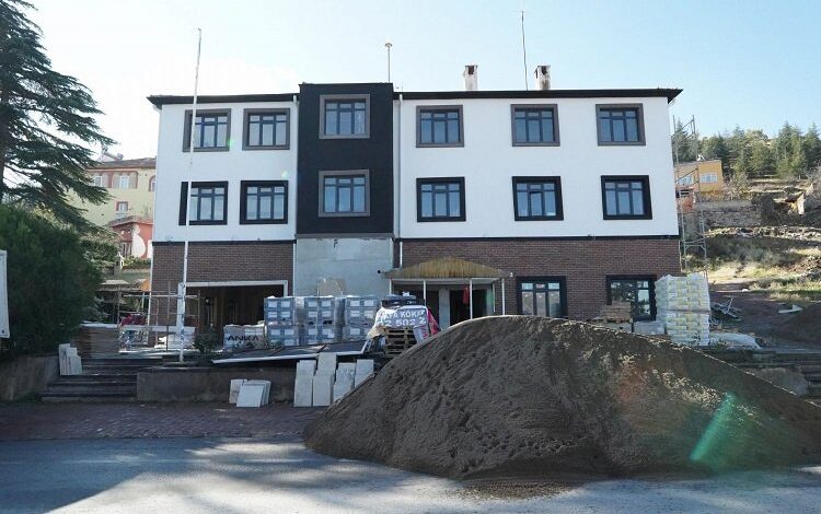 Kayseri Melikgazi’den Kınardı’ya sosyal tesis Kayseri Melikgazi’den Kınardı’ya sosyal tesis