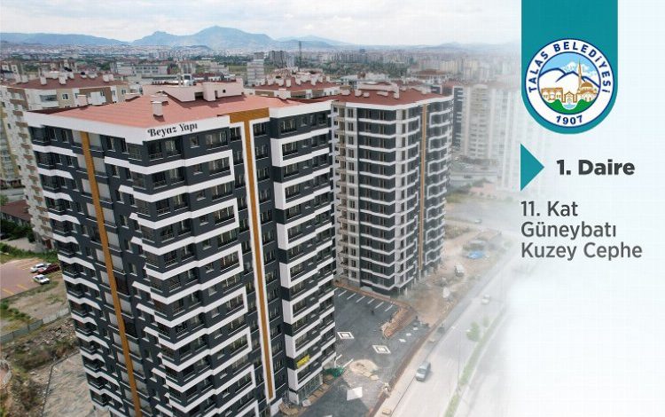 Kayseri Talas’ta taşınmaz ihalesi 7 Eylül’de