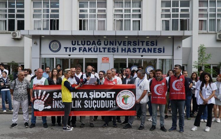 Bursa Tabip Odası: Sağlıkta şiddet sona ersin!