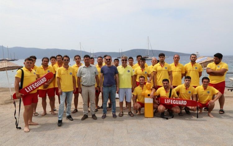 Bodrum Belediyesi’nden cankurtaran eğitimi Bodrum Belediyesi’nden cankurtaran eğitimi