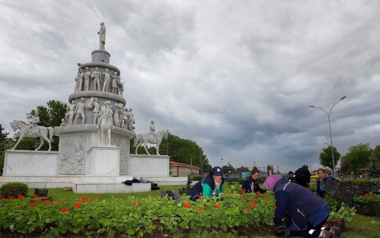 Eskişehir çiçek bahçesine dönecek