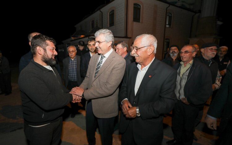 Başkan Yüce’de Mekece’ye müjdeli haber Başkan Yüce’de Mekece’ye müjdeli haber