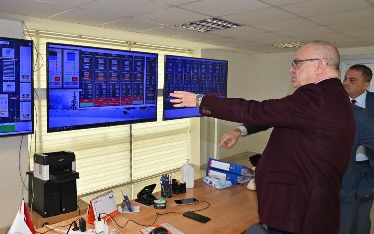 Manisa’da su kayıp kaçaklarına SCADA takibi