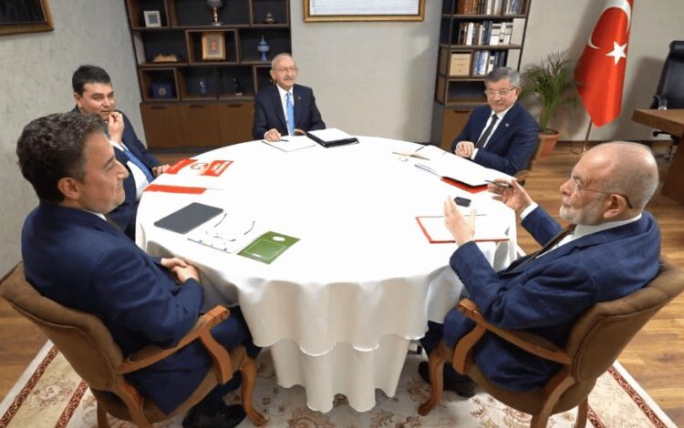 4 partiden ortak liste adımı 4 partiden ortak liste adımı