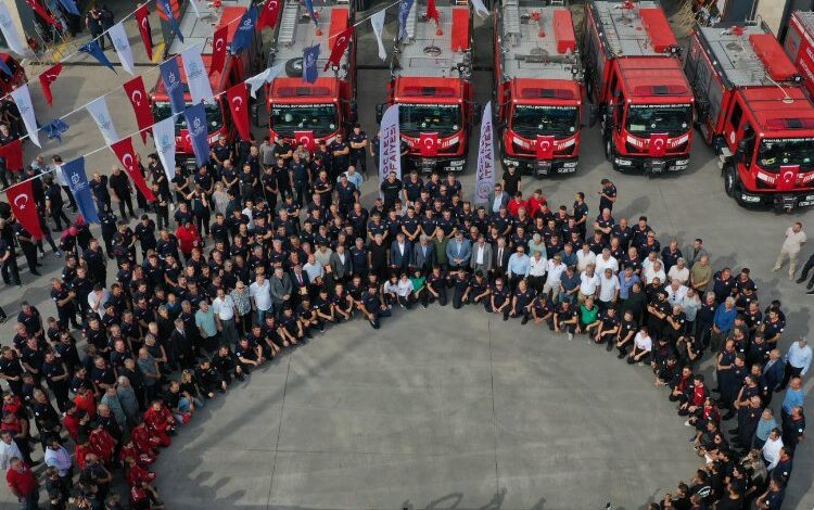 Kocaeli İtfaiyesi 568 personelle halkının yanında