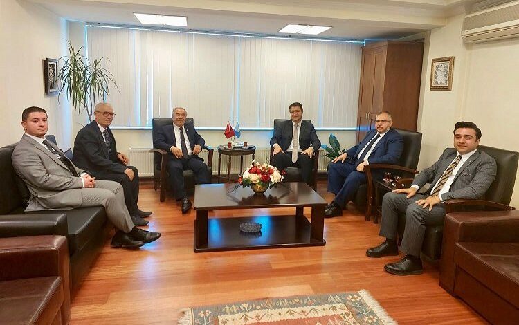 Saadetli vekil bayramlaşma heyetinde