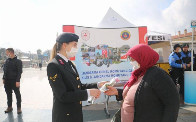 Kilis’te Jandarmadan 8 Mart etkinliği Kilis’te Jandarmadan 8 Mart etkinliği
