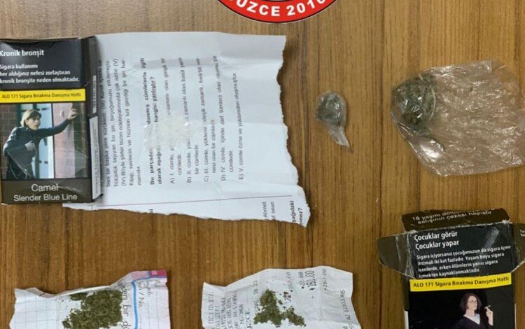 Düzce Emniyeti’nden uyuşturucuya geçit yok