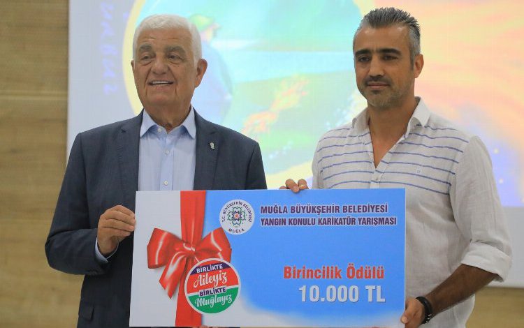 Muğla’da karikatür yarışması sonuçlandı Muğla’da karikatür yarışması sonuçlandı