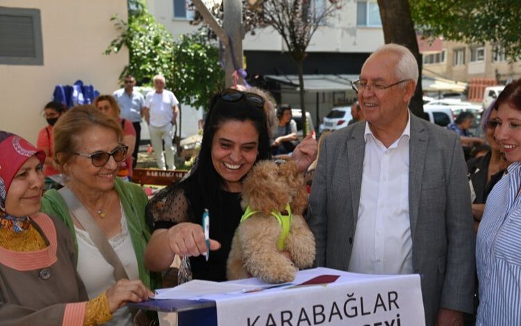 Karabağlar’da can dostlar kermes