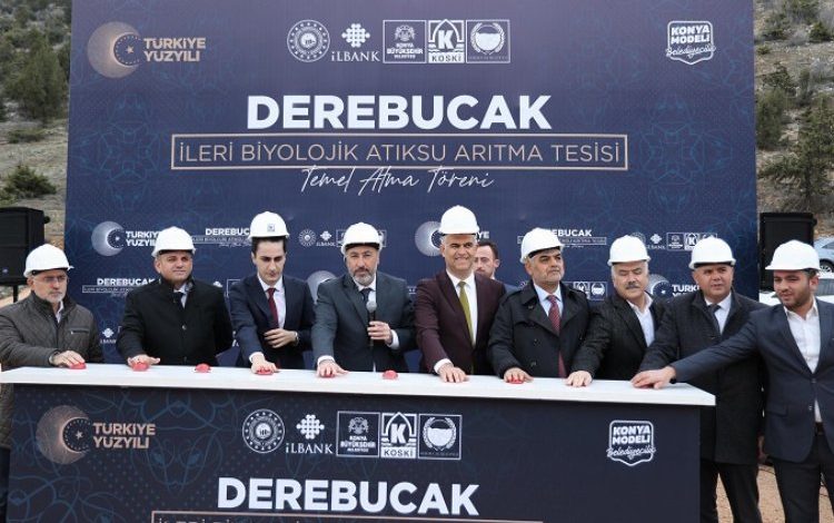 Konya Büyükşehir’den Derebucak’a atık su arıtma tesisi