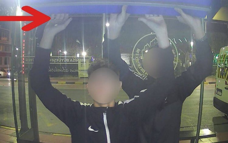 MASKİ Matik’lere zarar verenler, kameradan tespit edildi