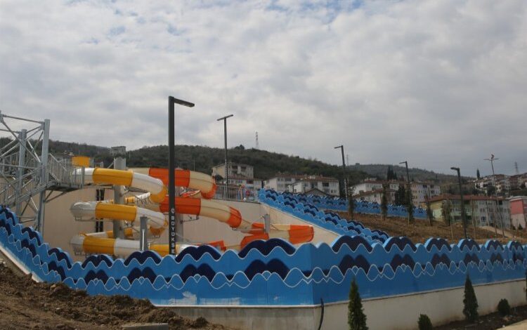 Kocaeli’de çift kaydıraklı ‘aqua’ yaza hazırlanıyor Kocaeli’de çift kaydıraklı ‘aqua’ yaza hazırlanıyor