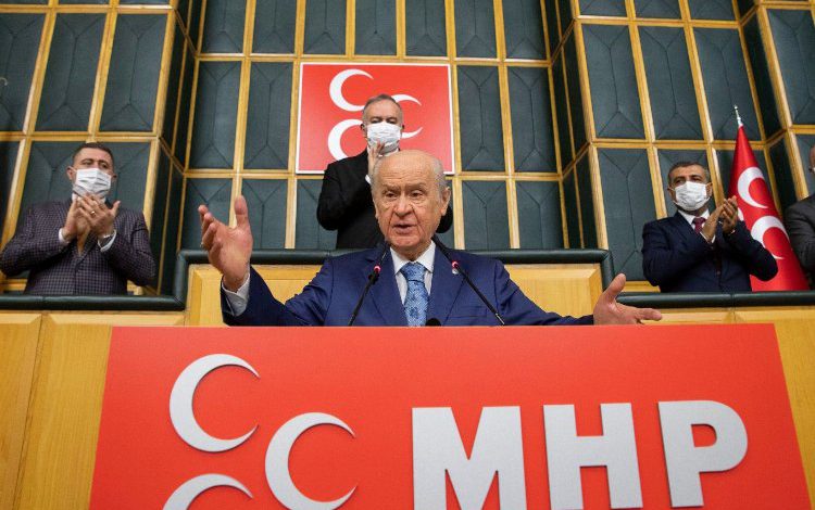 Bahçeli: Düşe kalka yalan makinesine dönüştüler