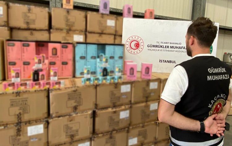 İstanbul’da kaçakçılara büyük vurgun