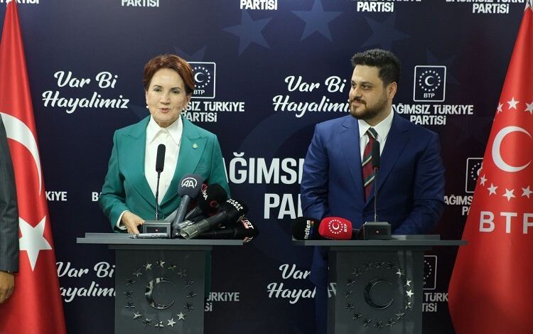 Akşener altılı masaya BTP teklifiyle gidecek