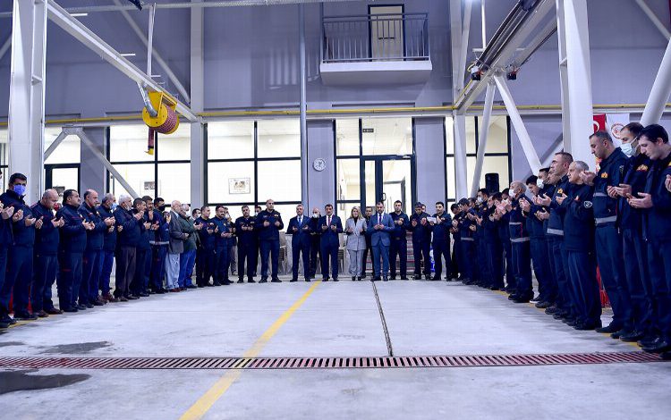 Malatya’dan Bursalı şehit itfaiye erlerine dua