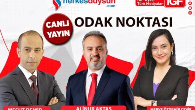 Bursa Büyükşehir Belediye Başkanı Alinur Aktaş ‘Odak Noktası’nda (CANLI)