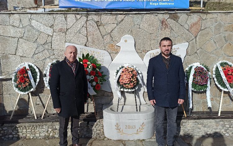 Bursa Kestel Belediye Başkanı Tanır, Türkan bebeği andı Bursa Kestel Belediye Başkanı Tanır, Türkan bebeği andı