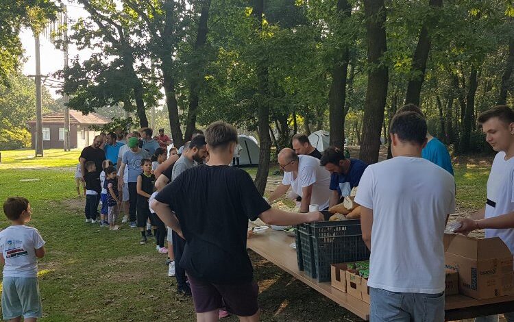 Sakarya’da Macera Park’ta  kamp ilgisi
