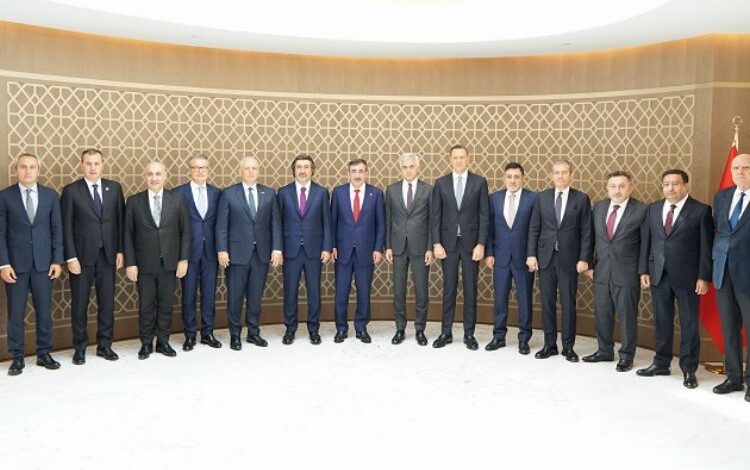 TBB Cevdet Yılmaz’la buluştu TBB Cevdet Yılmaz’la buluştu