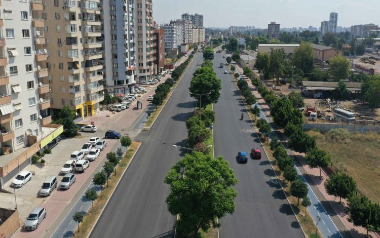 Mustafa Kemal Paşa Bulvarı yenileniyor Mustafa Kemal Paşa Bulvarı yenileniyor