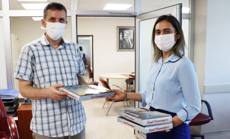 Bayramlık pişmaniyeler Başkan Hürriyet’ten