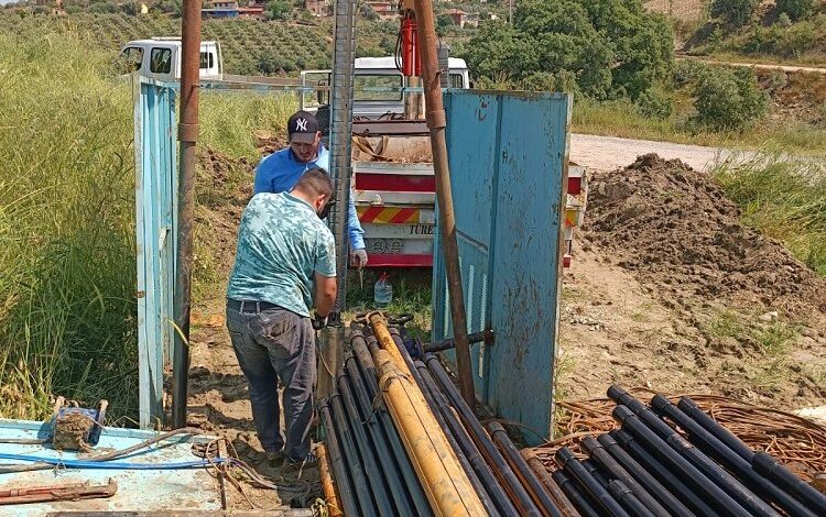 Manisa’da sondaj kuyusundaki arıza giderildi Manisa’da sondaj kuyusundaki arıza giderildi