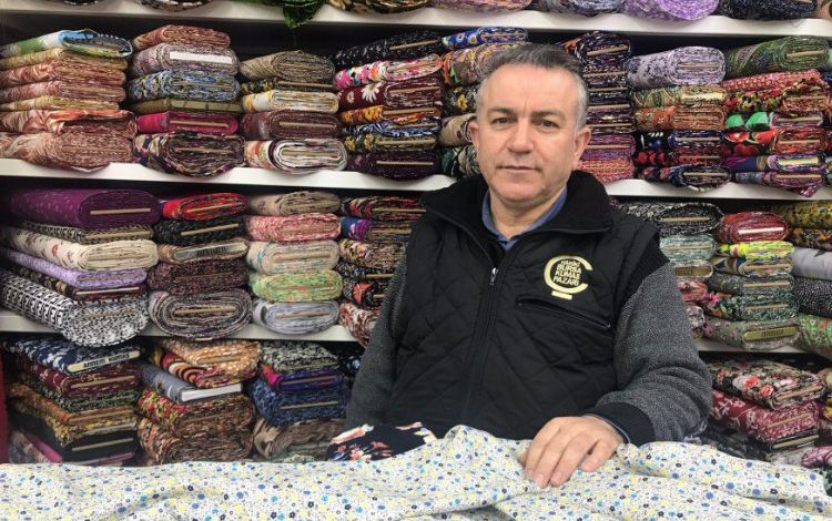Bursa Kumaşçılar Çarşısı’nda durum iyi