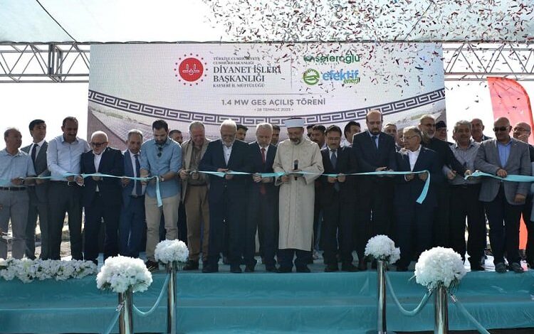 Memduh Büyükkılıç’tan GES övgüsü Memduh Büyükkılıç’tan GES övgüsü