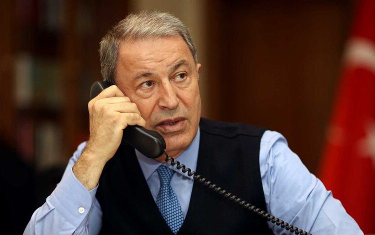 Bakan Akar, Ukraynalı mevkidaşıyla görüştü Bakan Akar, Ukraynalı mevkidaşıyla görüştü