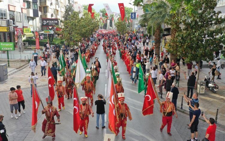 Denizli’de kurtuluş coşkusu