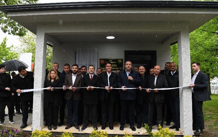 Bursa Osmangazi’de Altınova’ya yeni muhtarlık binası