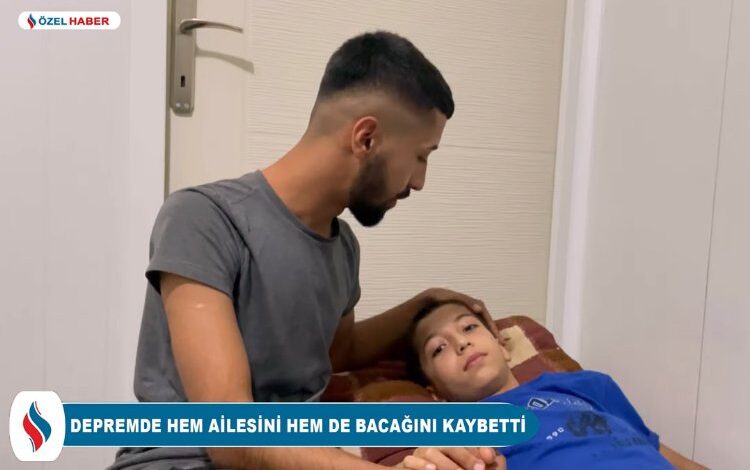 Küçük Yusuf depremde hem ailesini, hem de bacağını kaybetti! Küçük Yusuf depremde hem ailesini, hem de bacağını kaybetti!
