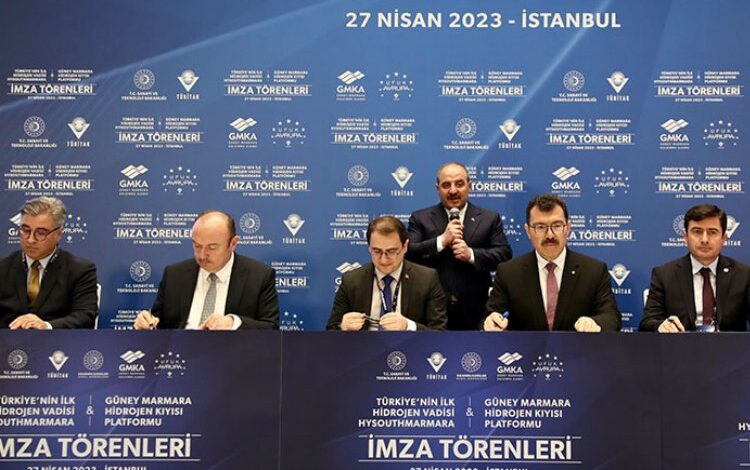 Türkiye’nin ilk hidrojen vadisine imzalar atıldı Türkiye’nin ilk hidrojen vadisine imzalar atıldı