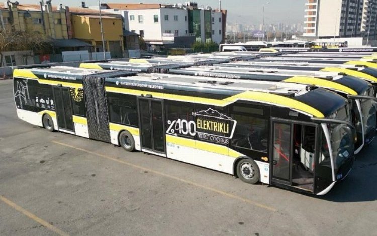 Kayseri Büyükşehir’den elektrikli otobüs atağı