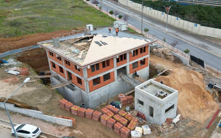 Gebze’de ‘Şehit Faruk Aslan Polis Merkezi’ yükseliyor