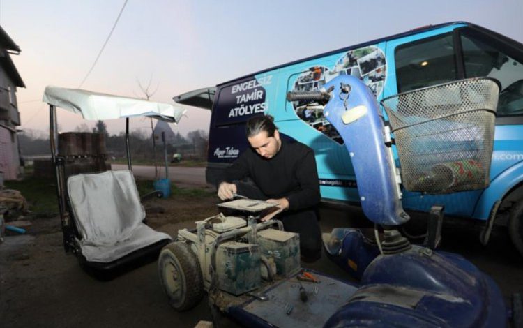 Bursa İnegöl’de 1 yılda 178 engelli araç tamir edildi Bursa İnegöl’de 1 yılda 178 engelli araç tamir edildi