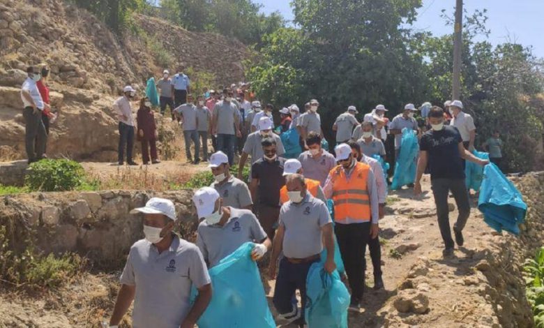 Mardin Yüceli Vadisi’nde temizlik seferberliği