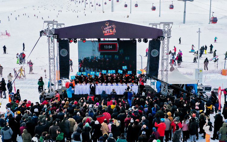 Kayseri Erciyes’te  ‘Sucukla Patla’yacaklar