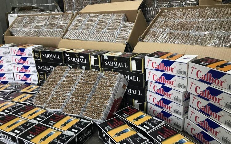 Düzce’de on binlerce tütün dolu makaronlar ele geçirildi Düzce’de on binlerce tütün dolu makaronlar ele geçirildi